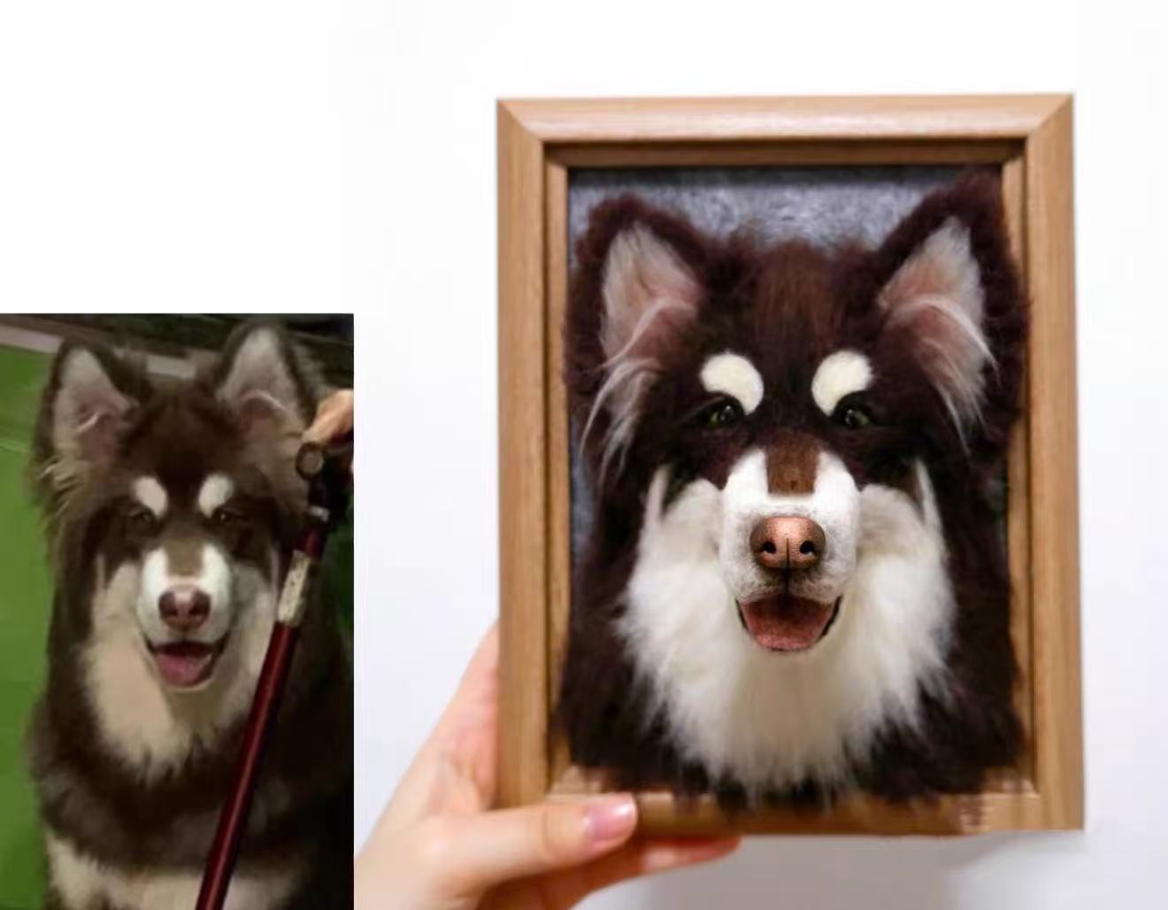 Needle-Felt Portraits